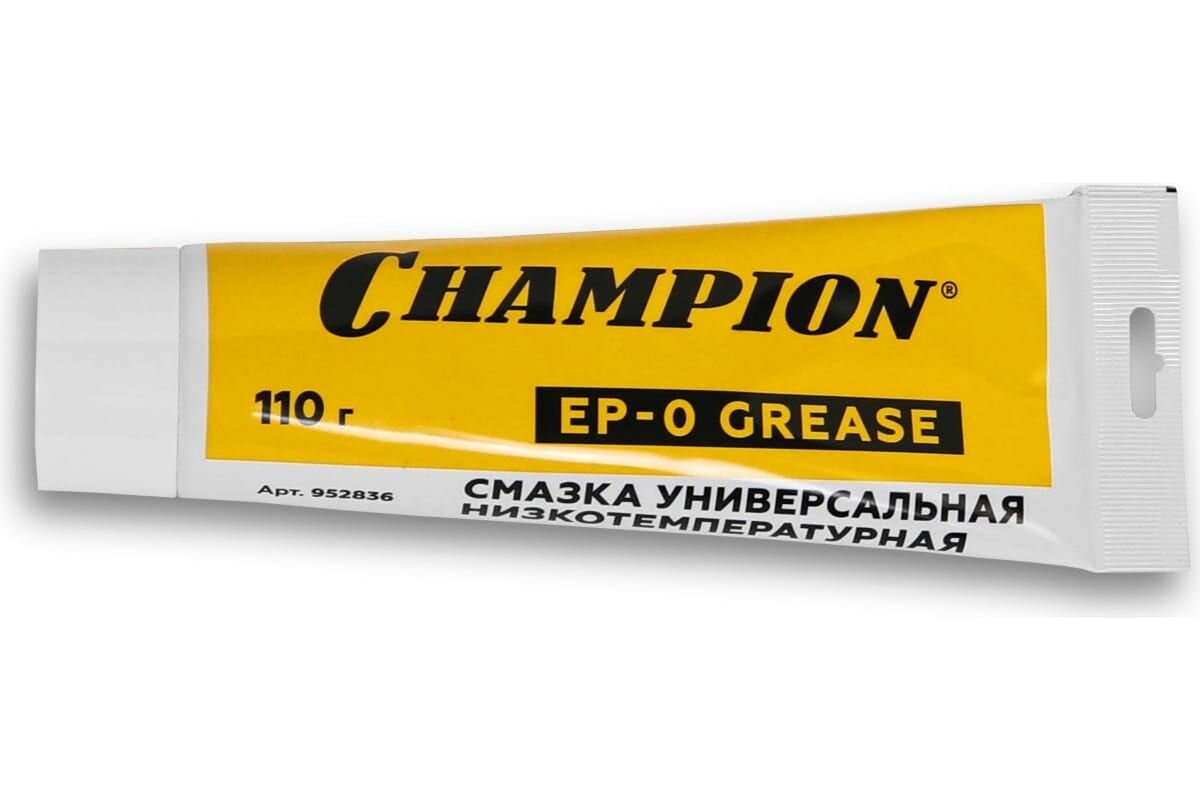 фото Смазка универсальная CHAMPION EP-0 110гр низкотемпературная 952836