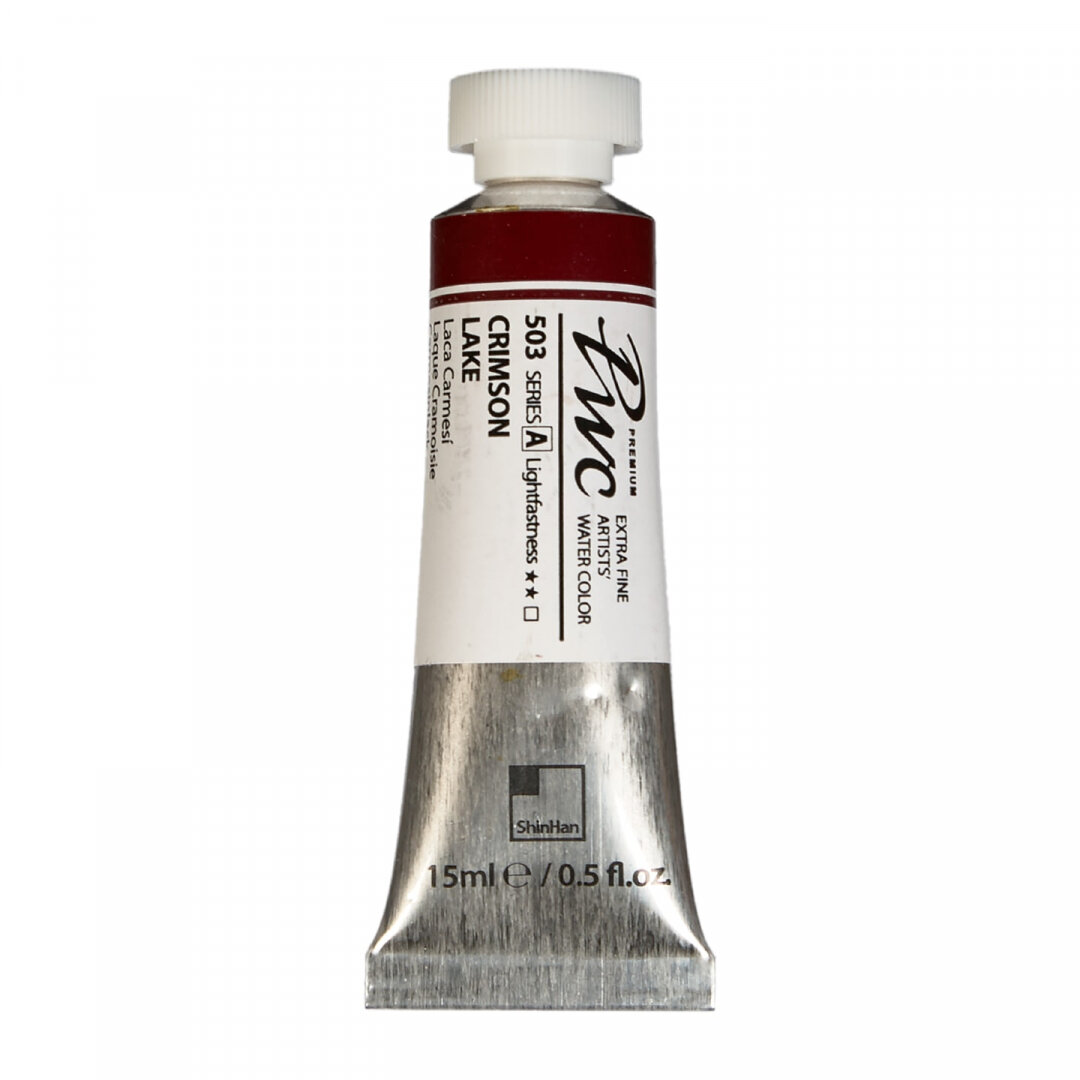 фото ShinHan Korea Акварельная краска "Pwc" 503 кармин 15 мл