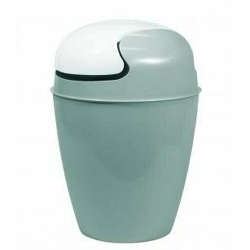 Ведро с крышкой-качелькой Krita серая мистерия 249249359мм 8л 990₽