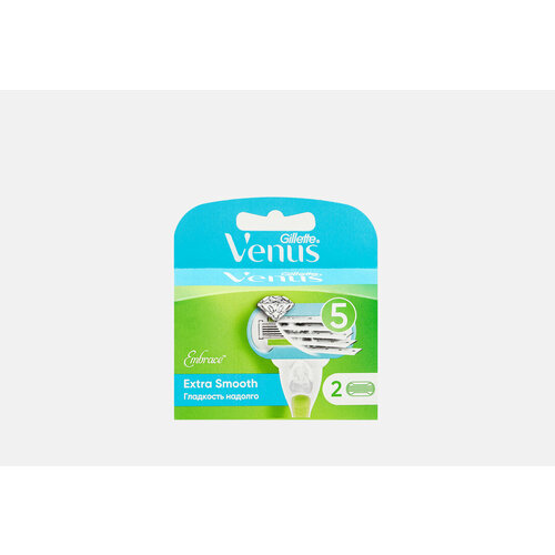 Сменные кассеты для бритья, 2шт. Gillette Venus Embrace / количество 2 шт сменные кассеты для бритья 2шт gillette venus embrace 2 шт