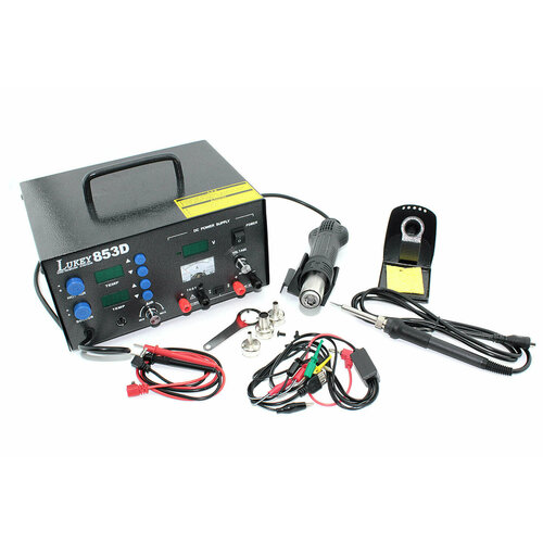 Паяльная станция блок питания LUKEY 853D 3 в 1 1633000₽