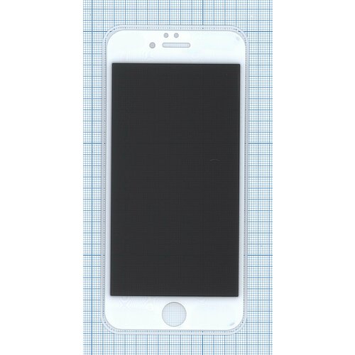 Защитное стекло Privacy Анти-шпион для iPhone 6/6S белое защитное стекло privacy анти шпион для iphone 12 pro max черное