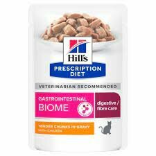 Влажный корм Hill’s для кошек Gastrointestinal Biome лечение ЖКТ Курица 85г