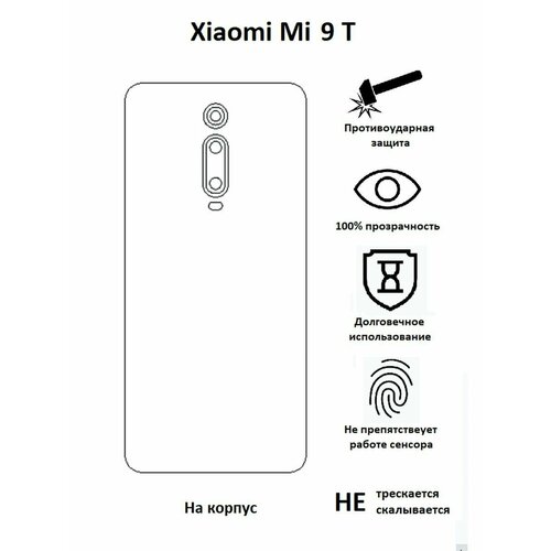 Полиуретановая защитная пленка на Xiaomi Mi 9 T / Сяоми Ми 9 Т