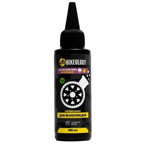 фото Смазка для цепи bikeology 100ml. bol00010 ajax