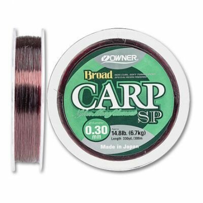 Леска Owner BROAD CARP SP Brown 300м 0.35мм