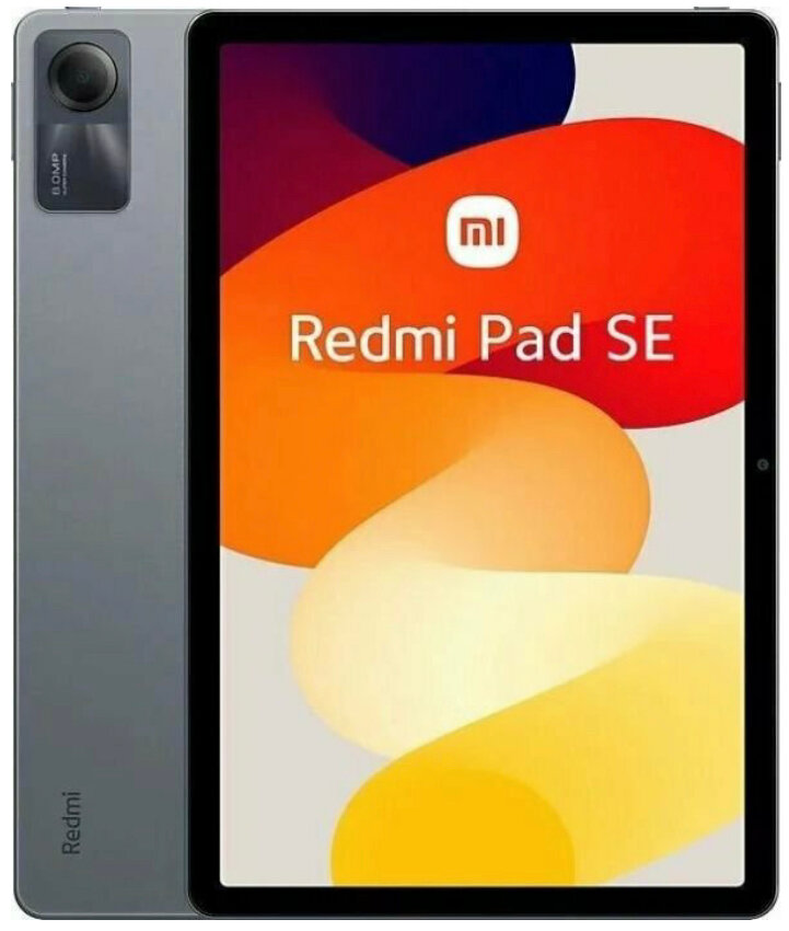 Планшет Xiaomi Redmi Pad SE (2023), 8/256 ГБ, Wi-Fi, Android 13, Graphite Gray