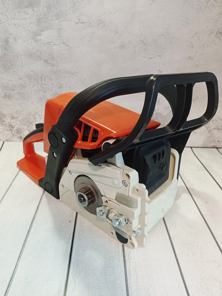 Бензиновая пила цепная STIHL MS 250 с доп комплектом - фотография № 9