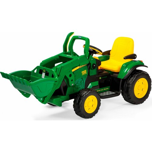 peg perego автомобиль john deere ground force зеленый желтый Peg-Perego Автомобиль John Deere Ground Loader, зеленый/желтый