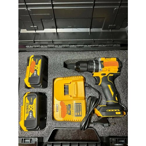 Шуруповерт Без Щеточный 18V От Аккумулятора 18В 50Hm 2 АКБ 850000₽