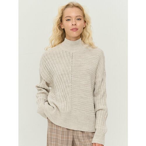 фото Свитер vay, размер 46/48, бежевый