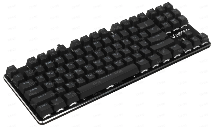 Игровая механическая клавиатура ARDOR GAMING Blade PRO, Kailh Blue, 87 клавиш, RGB, проводная, чёрная.