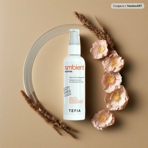 Совершенное масло для поврежденных волос AMBIENT EXPRESS, 100 мл, Tefia
