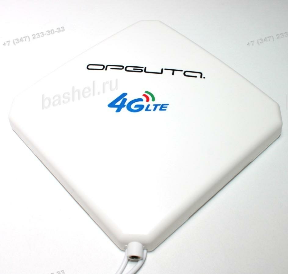 Антенна OT-GSM14 MIMO GSM900/1800,3G,4G (LTE2600) 6dbi, 2*SMA(M). кабель 2,0 м, Орбита