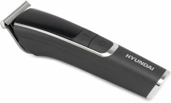 Триммер для волос Hyundai серебристый металлик/серебристый (насадок в компл:4шт)