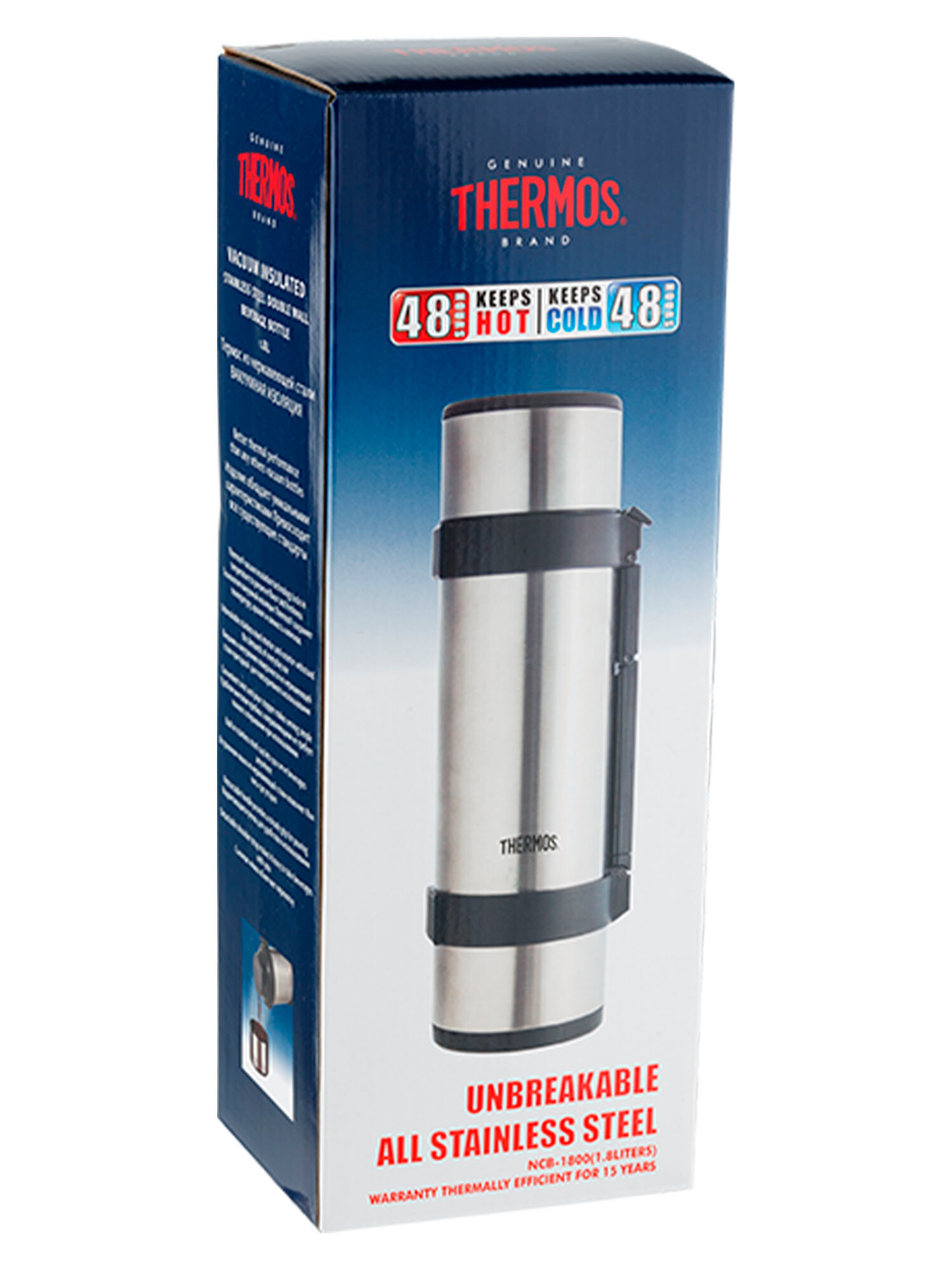 Термос Thermos Nissan NCB-18B Rocket Bottle 1.8L Black