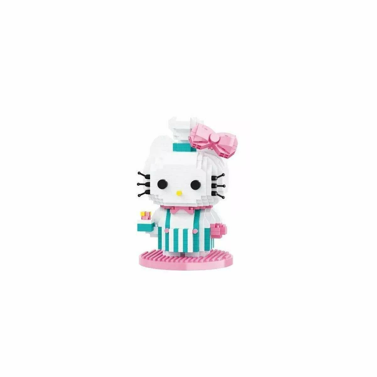 Конструктор 3D из миниблоков Balody LP Hello Kitty Котенок-повар 810 элементов BA210547