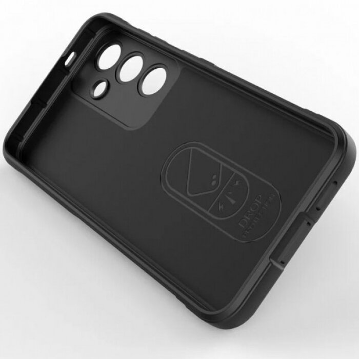 Flex Silicone Противоударный чехол для Samsung Galaxy S24 с защитой камеры и микрофиброй — фото 1