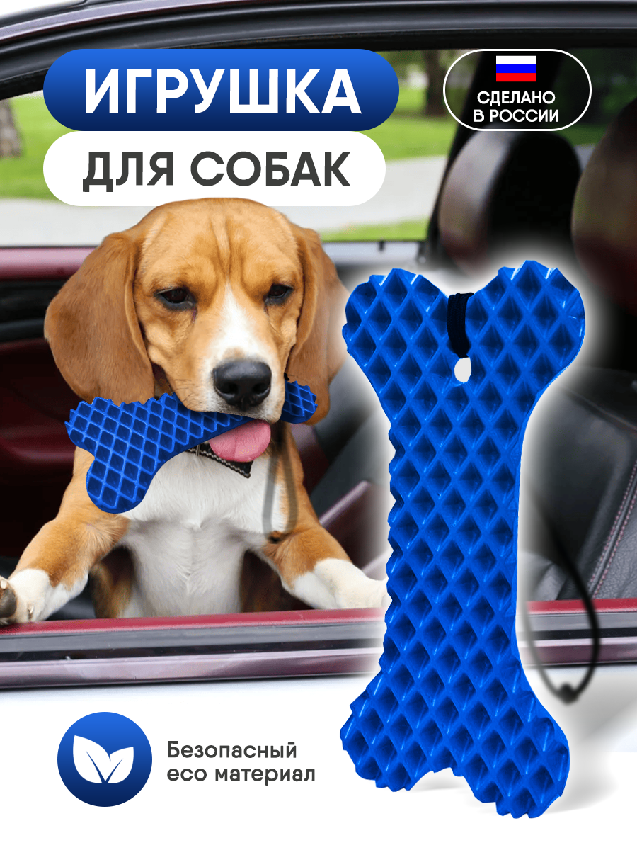 Игрушка для собак синяя