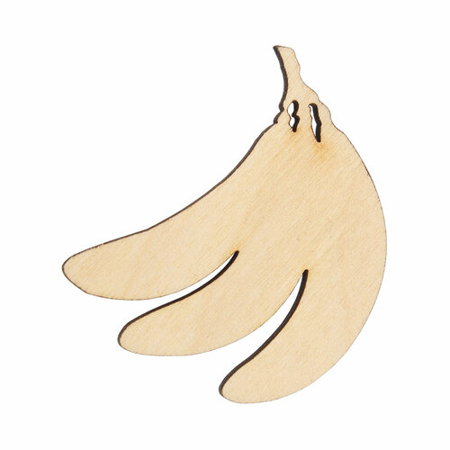 L-97 Деревянная заготовка 'Бананы', 5 см, Astra&Craft, 5 шт l 734 деревянная заготовка декоративная карета малая 15 5 10 5 6 см astra