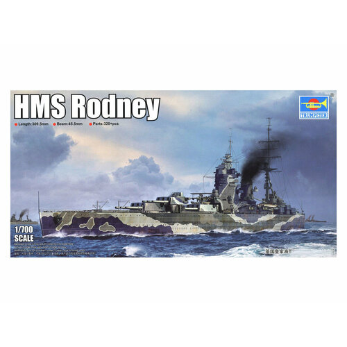 05359 trumpeter немецкий линкор тирпиц 1 350 06718 Trumpeter Линкор HMS Rodney (1:700)