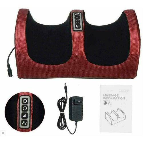 Электрический массажёр для тела с подогревом для ног, предплечий и стоп