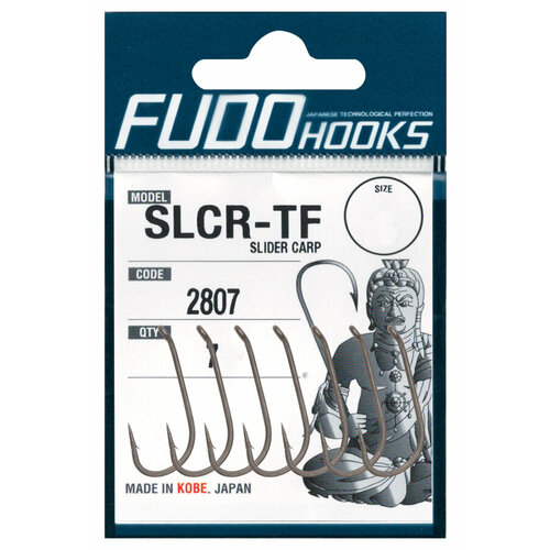 Крючки Fudo Slider Carp SLCR-TF 2807 TF №6