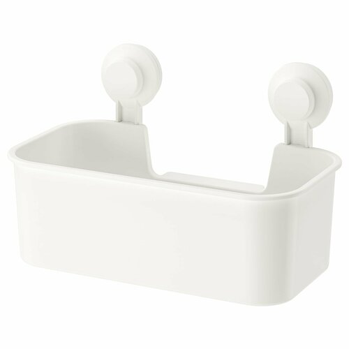 TISKEN Корзина на присосках, (40381272) белый