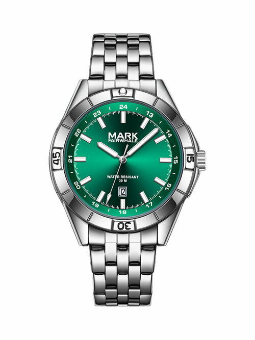 Наручные часы FAIRWHALE FW5810GREEN, зеленый, белый
