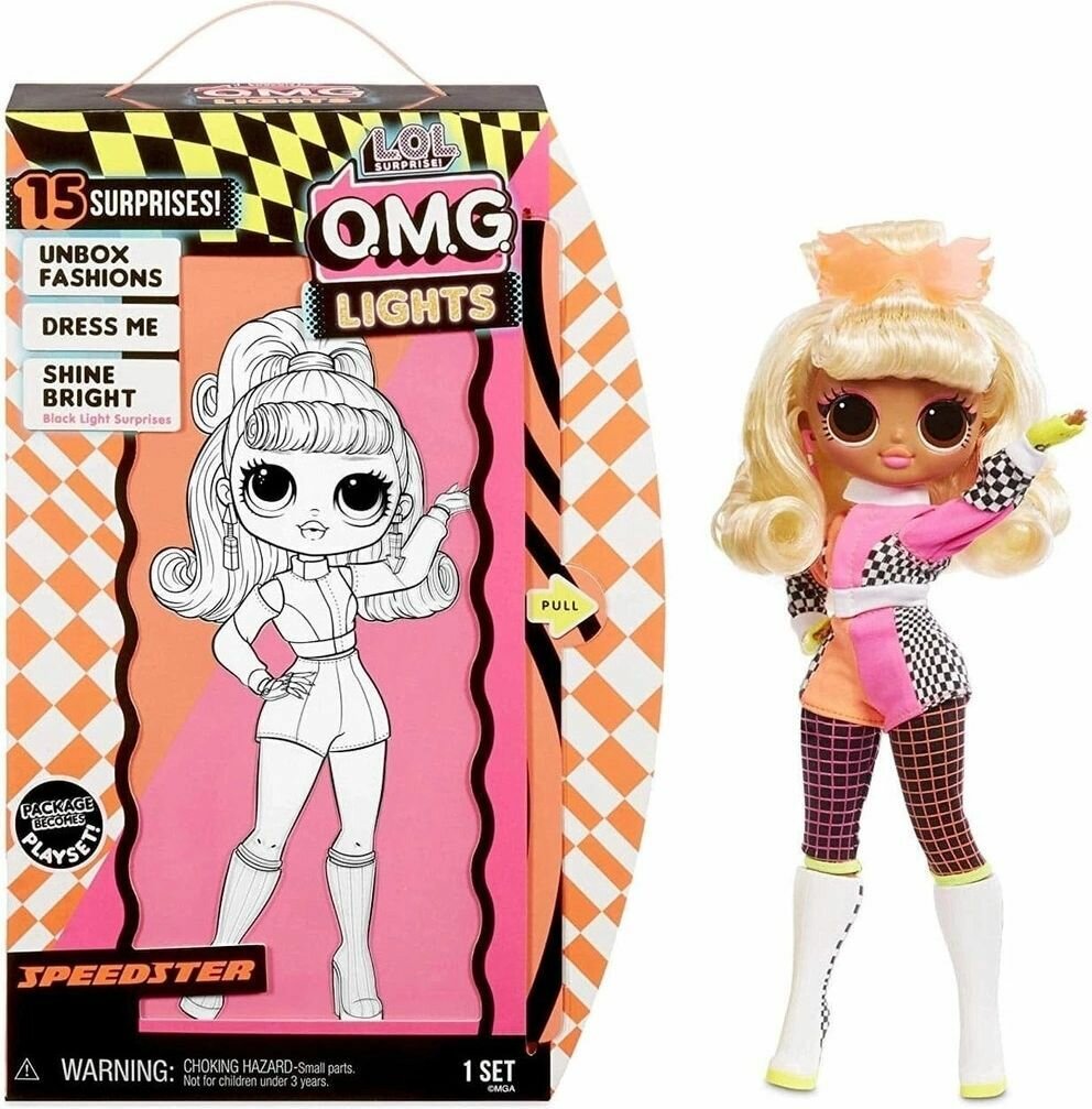 Кукла L.O.L. Surprise! OMG Неон, Speedster