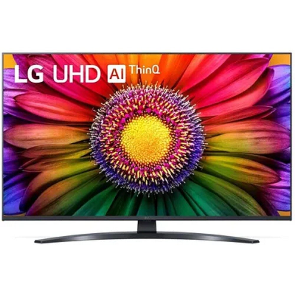 Lg Телевизор LG 43" 43UR81009LK. ARUB черный {Ultra HD 60Hz DVB-T DVB-T2 DVB-C DVB-S2 USB WiFi Smart TV}