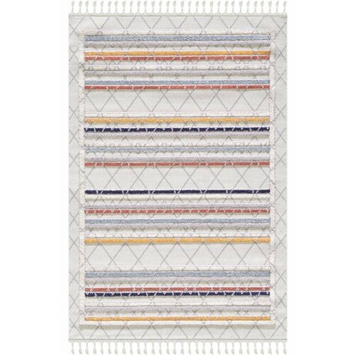 Ковер тканый с двухуровневым ворсом 