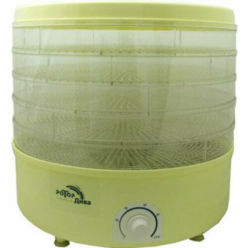 Сушилка для овощей и фруктов Дива СШ-007-06 5 поддонов прозрачный 1333200₽