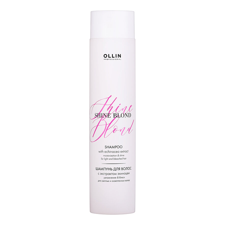 OLLIN, Шампунь Shine Blond с экстрактом эхинацеи, 300 мл