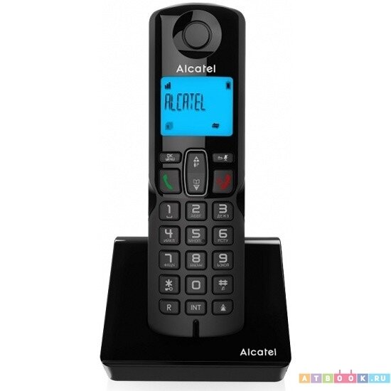 Alcatel S230 RU BLACK Радиотелефон ATL1422771