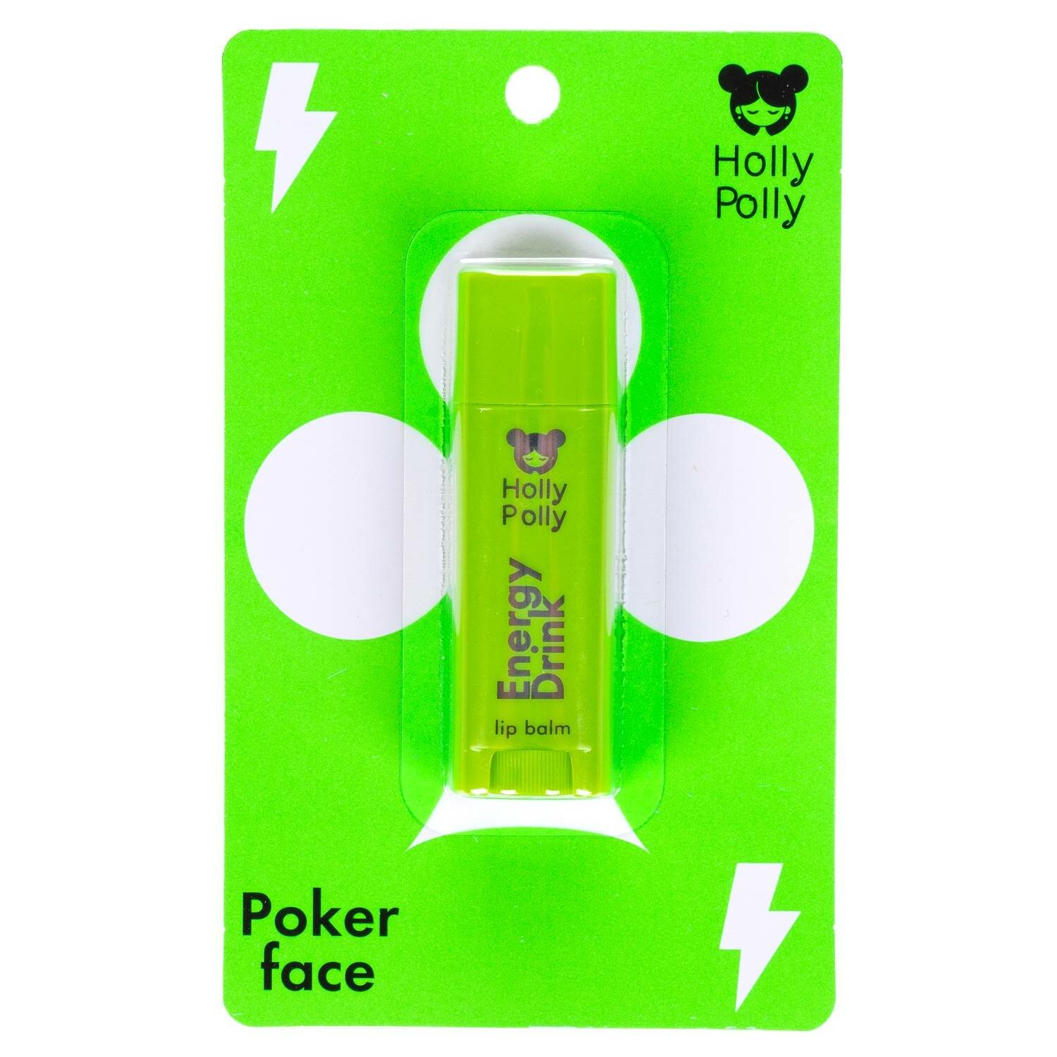 HOLLY POLLY Holly Polly Poker Face Бальзам для губ Energy Drink Энергетик,4,8 г