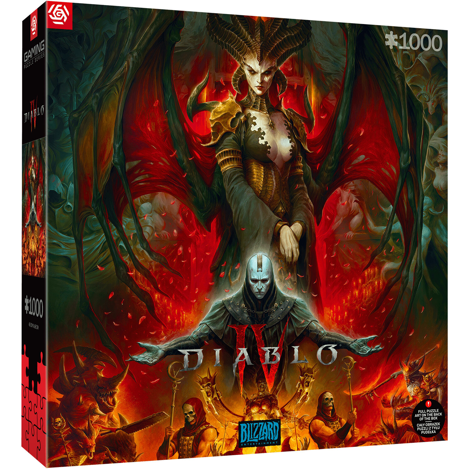 Пазл Diablo IV Lilith - 1000 элементов (Gaming серия)