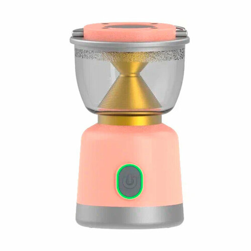Светильник портативный Sunree Sandglass Lightweight Portable Camping Lantern 250 лм 2400мАч, 2700K, до 62 часов работы розовый