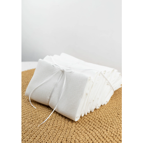 Полотенце вафельное отбеленное Плотность 240 гкв м 45x90 10-шт 1988₽