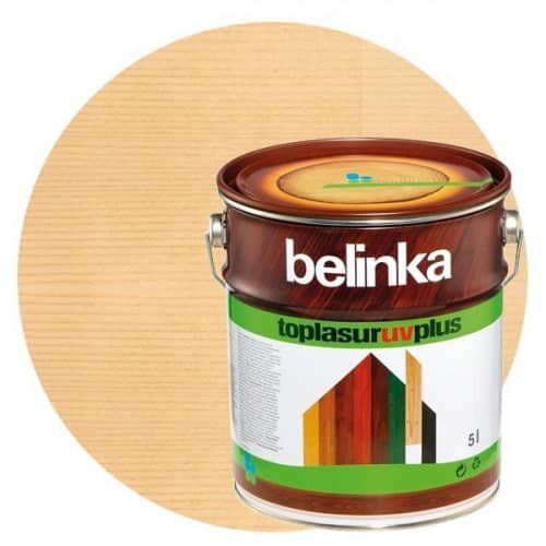 Belinka пропитка Toplasur, 5 кг, 5 л, 12 бесцветный