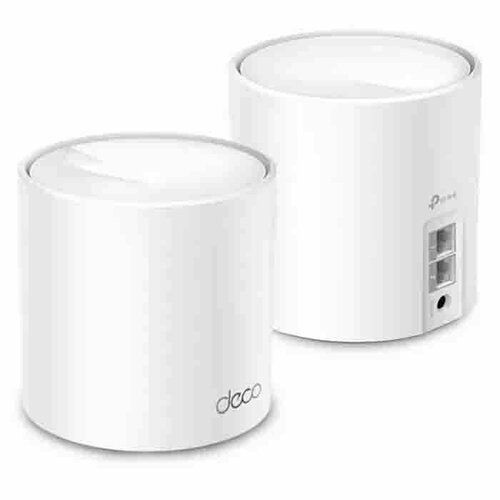 TP-LINK Mesh система TP-Link DECO X10 (2-PACK) tp link deco x10 1 pack ax1500 домашняя mesh wi fi система