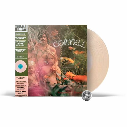 Larry Coryell - Coryell (coloured) (1LP) 2022 Crystal Clear Rose, RSD, Limited Виниловая пластинка