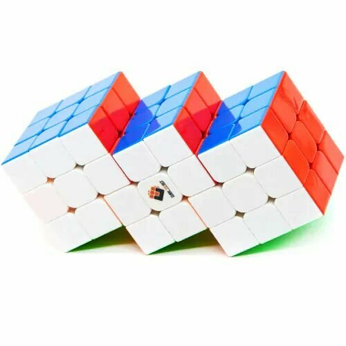 Головоломка рубика Cubetwist 3х3х3 Triple Cube II Цветной пластик головоломка lefun mirror blocks cube 3х3х3 зеркальный арбуз