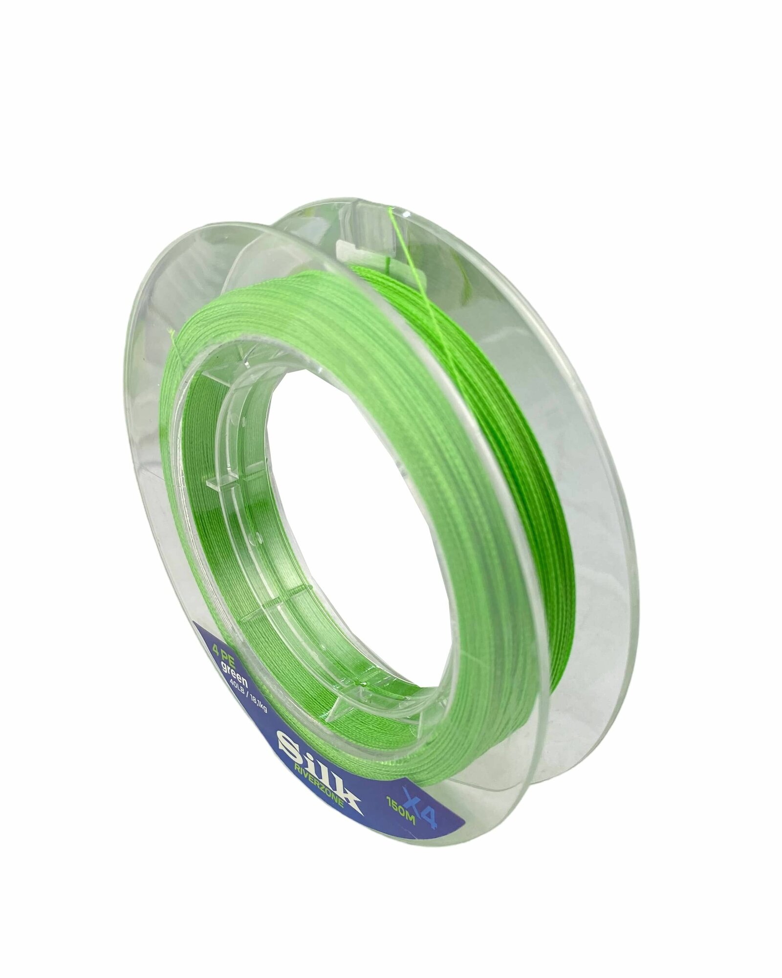 Шнур Riverzone Silk WX4 PE 4,0 150м Green — фото 1