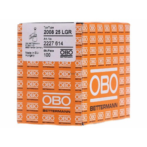 Зажим для ногтей 8мм 2008 25 LGR OBO 2227614 4012195217930 4976₽