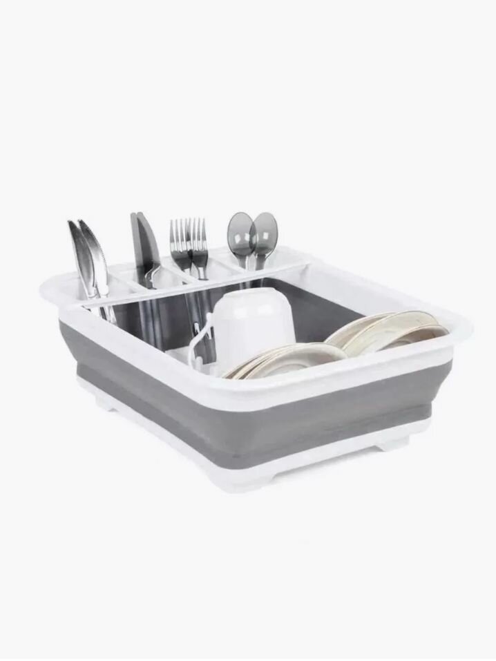 Сушилка для посуды складная Amin market, 34x28x10 см