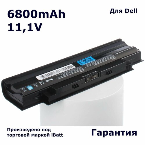 Аккумулятор iBatt 6800mAh, для Inspiron N5110 N5010 N5050 M5110 N7110 3520 N5040 M5040 M5010 7110 N4050 Vostro 3550