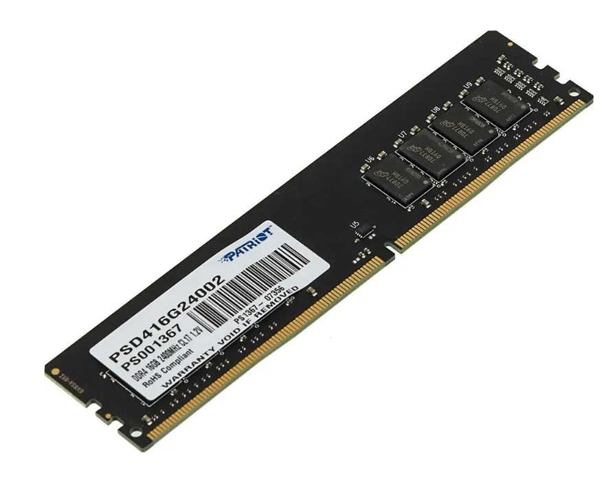 Оперативная память Patriot PSD416G24002 DDR4 - 1x 16ГБ 2400МГц