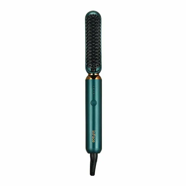 Ионный стайлер для укладки InFace ION Hairbrush ZH-10DS Green