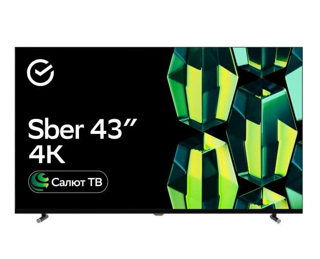 Умный телевизор Sber SDX-43U4124 UHD 4К